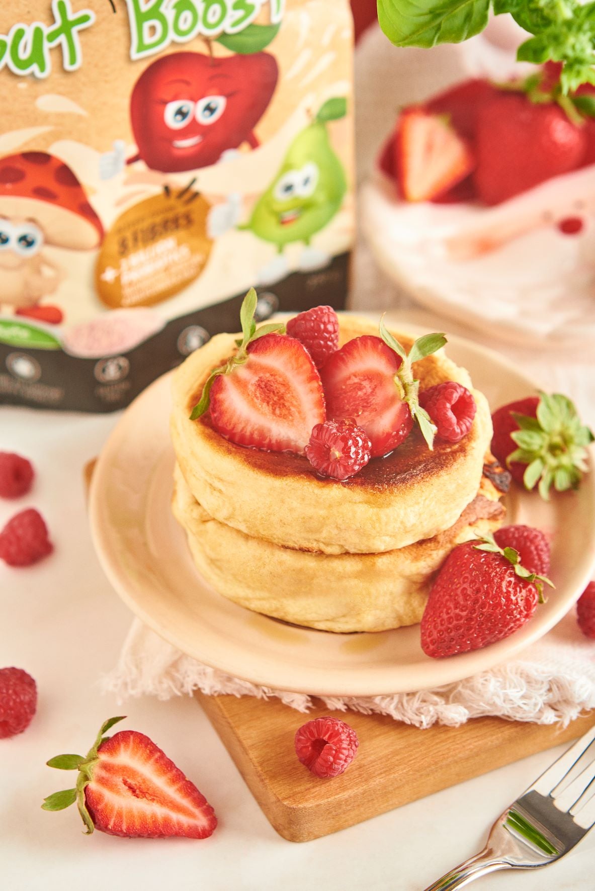 Fluffy Japanese Pancakes Mavella Superfoods