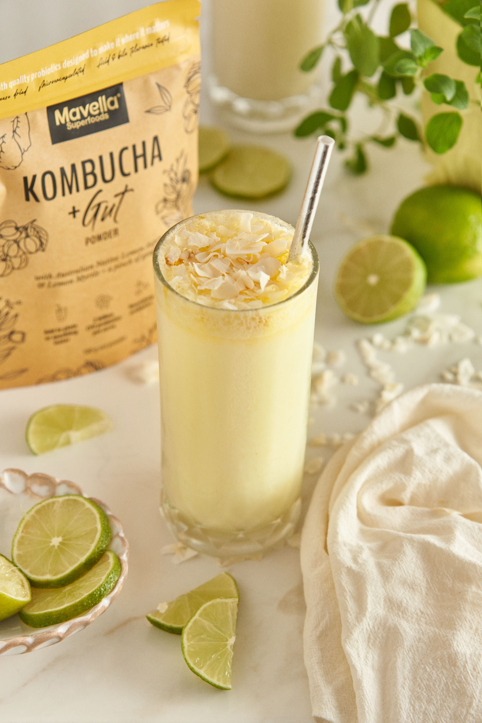 French Lime Soda Mavella Superfoods