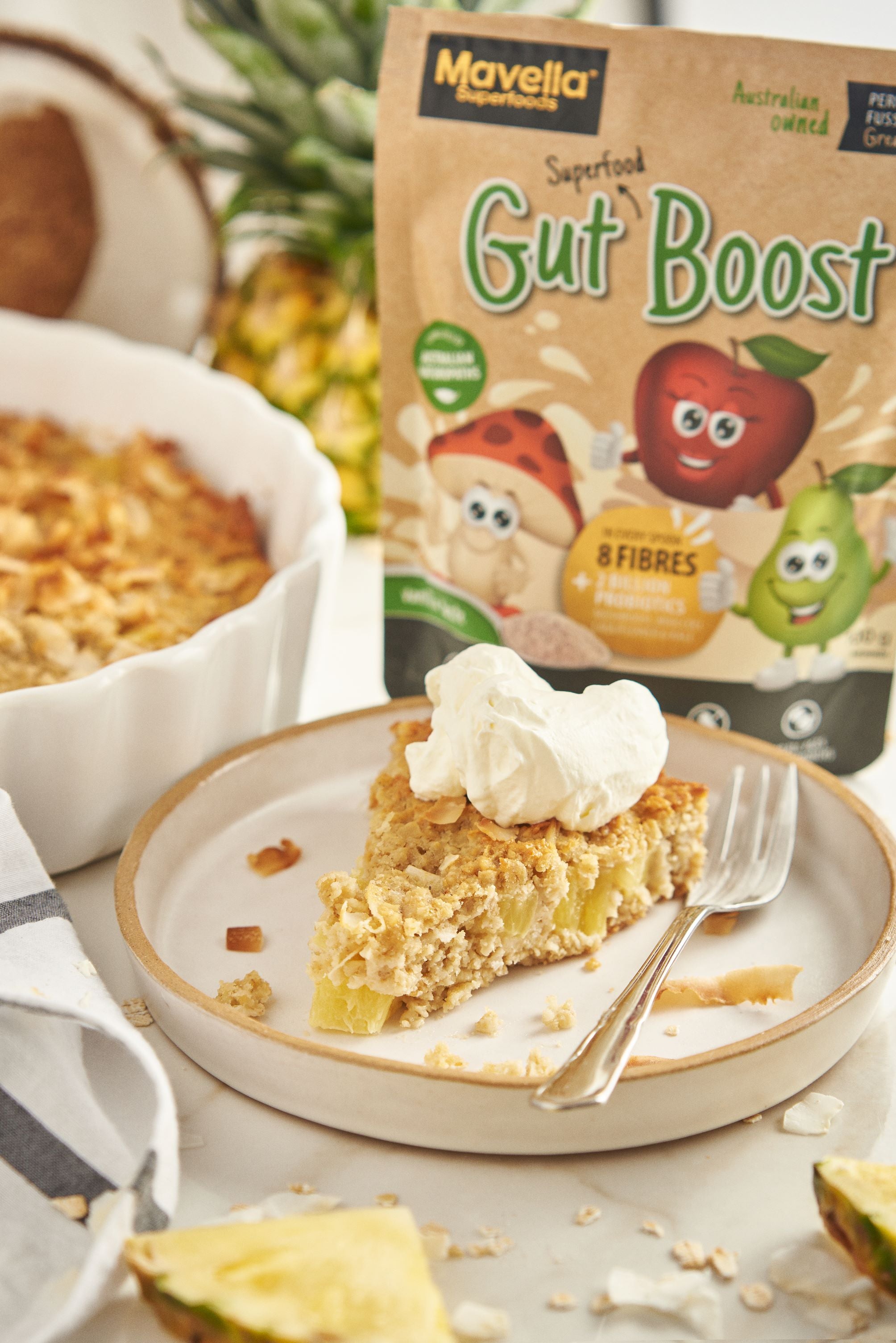 Pineapple Baked Oats Mavella Superfoods