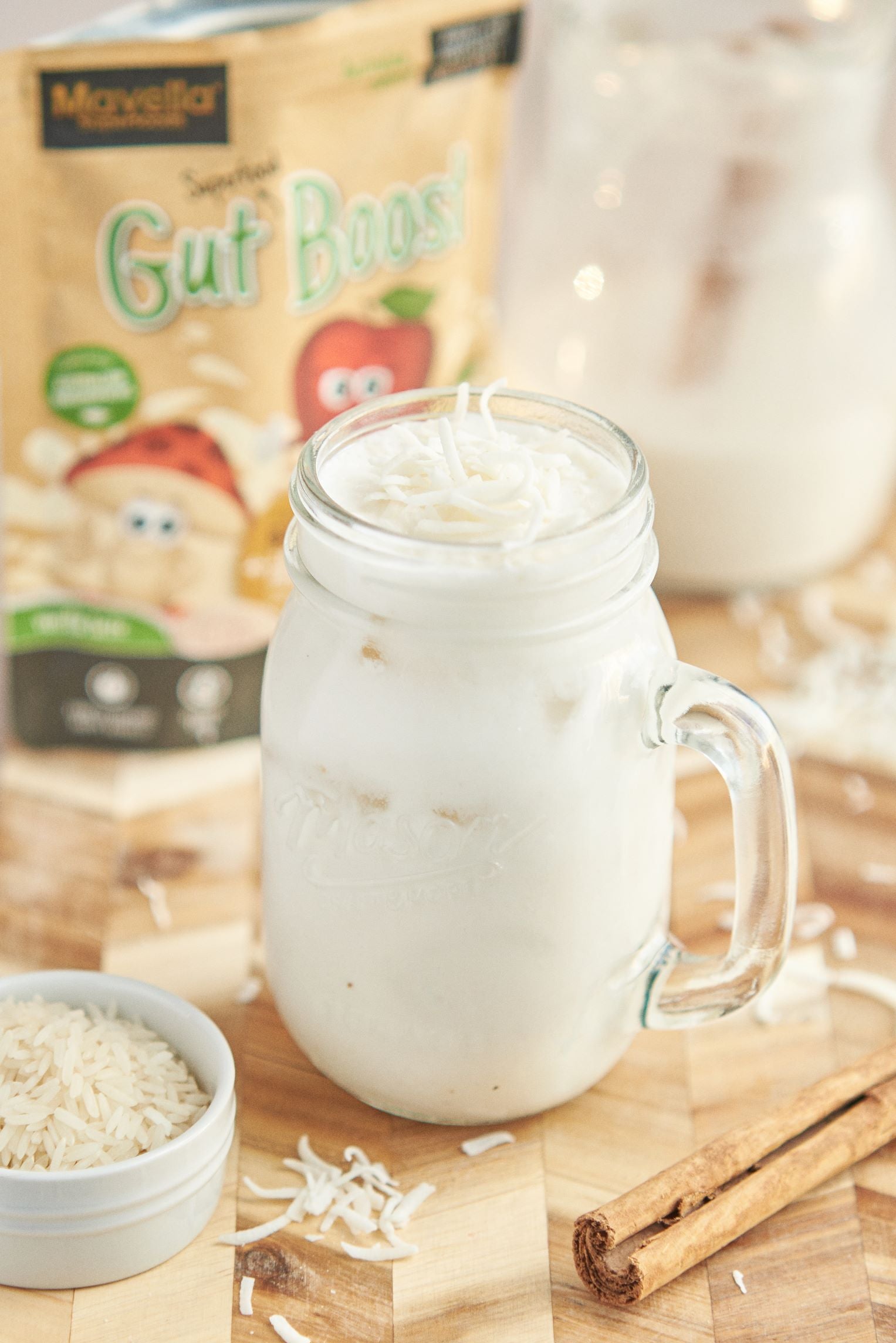 Vanilla Coconut ‘Horchata’ Water Mavella Superfoods
