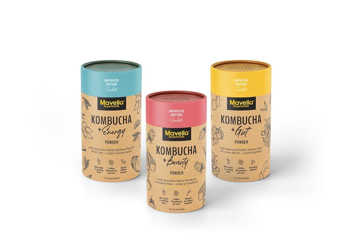 Kombucha Powder Cannister Can Pack