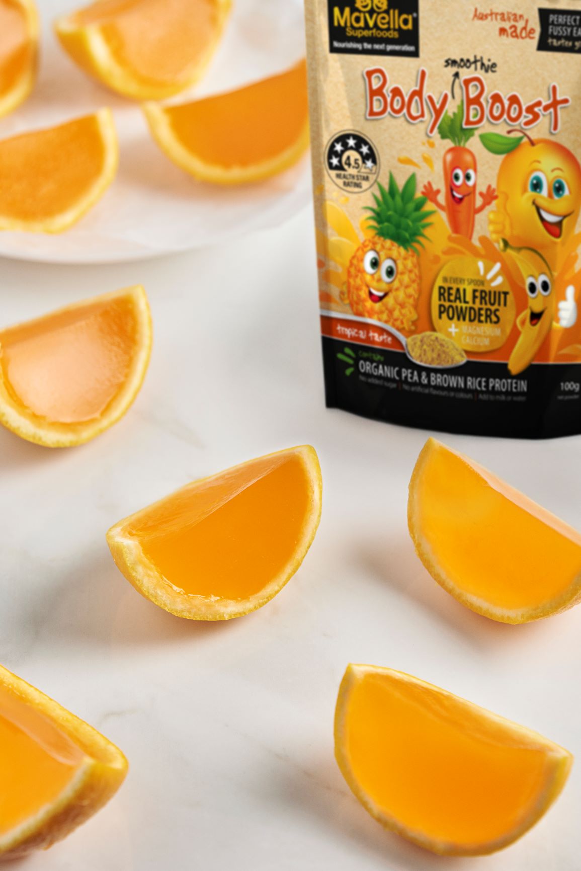 Body Boosting Orange Wedges