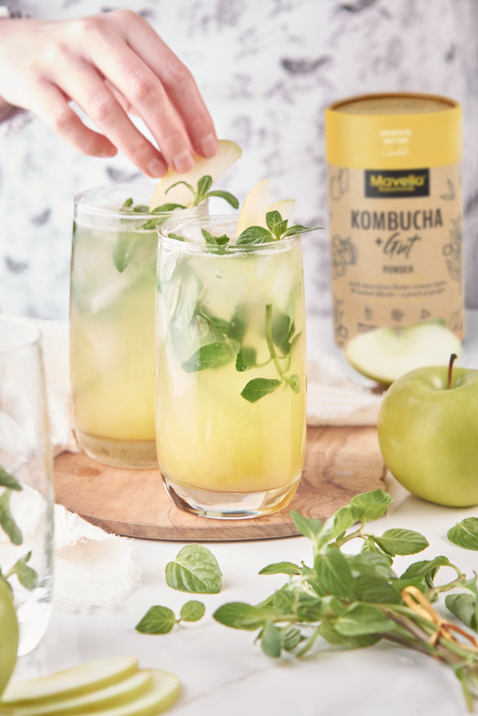 Apple Mint Juice