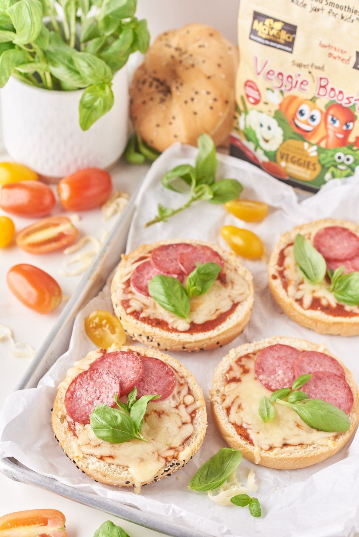 Bagel Pizzas