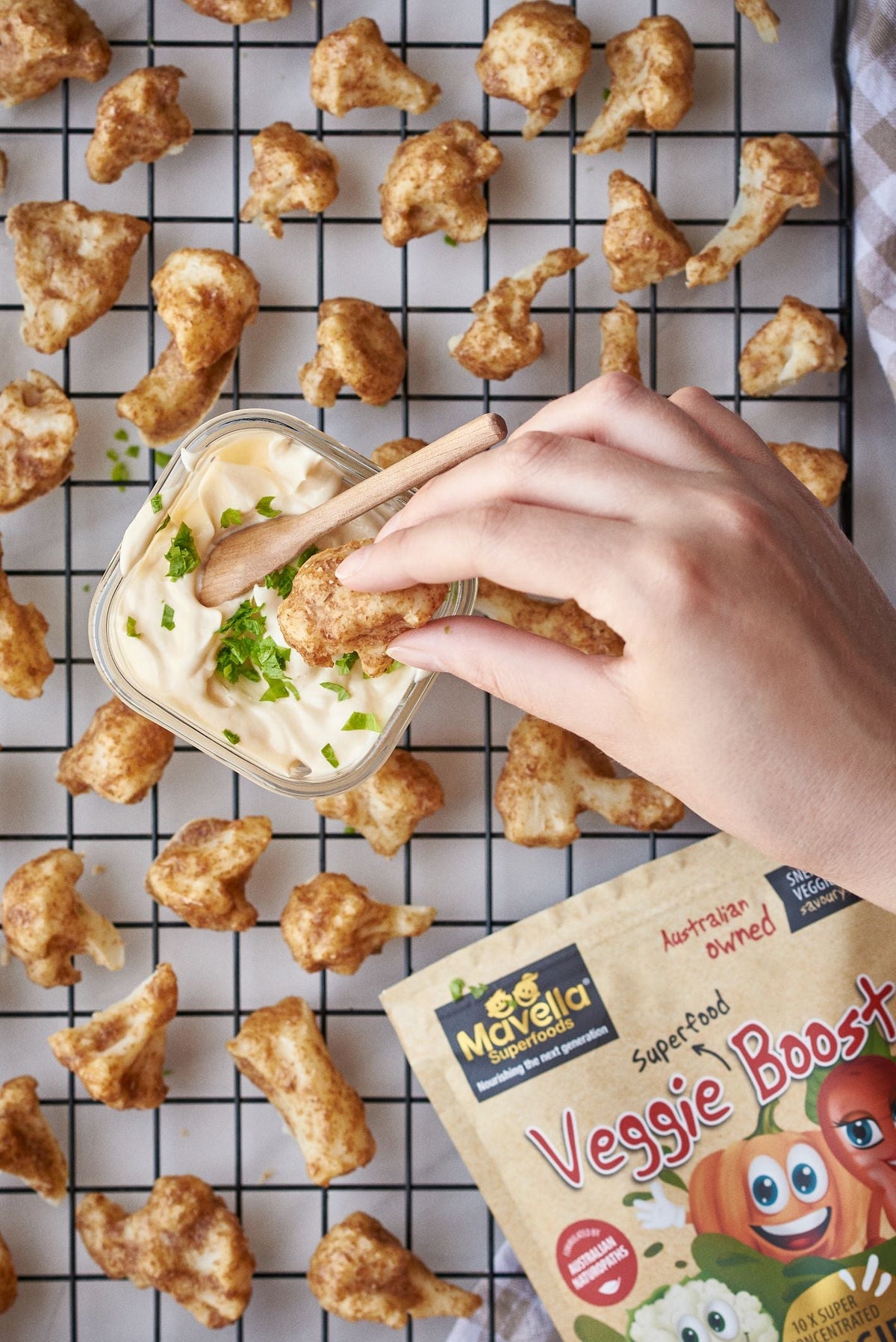 Baked Cauliflower Bites