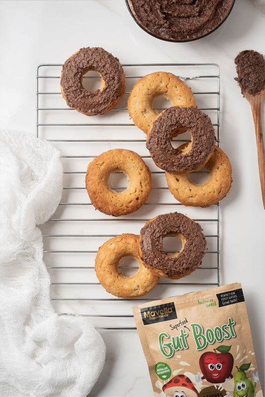 Baked Oats & Yoghurt Donuts
