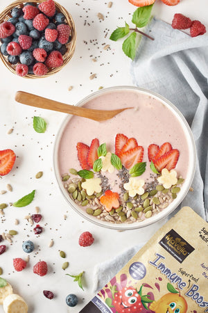 Banana & Berries Smoothie Bowl