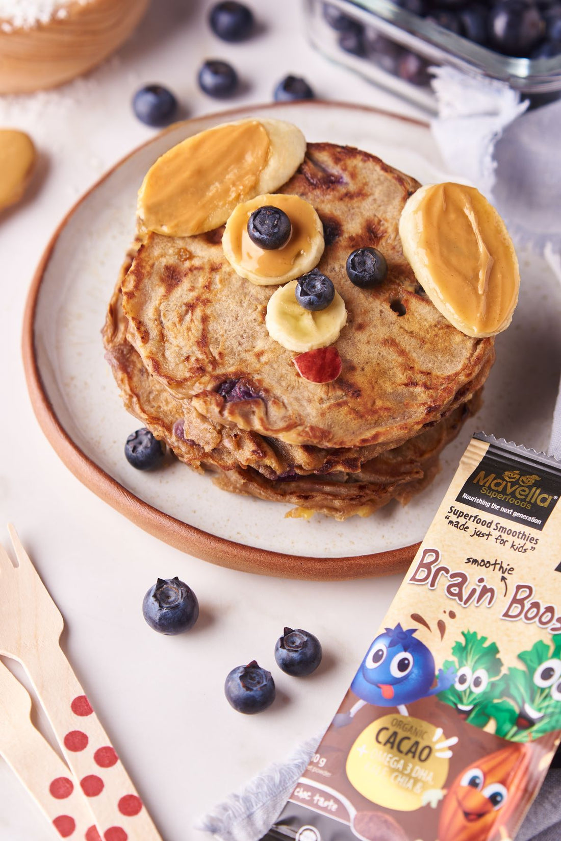 Banana Blueberry Fritters
