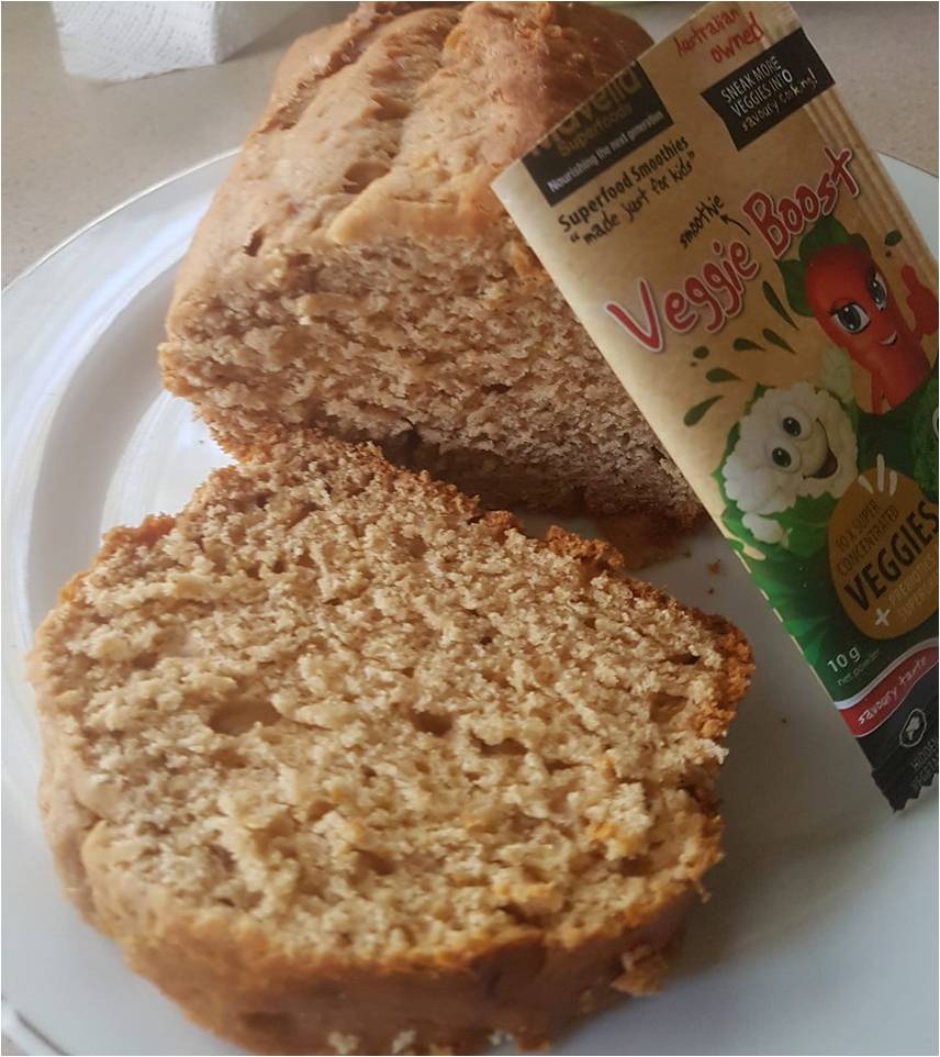 Banana Bread with Veggie Boost