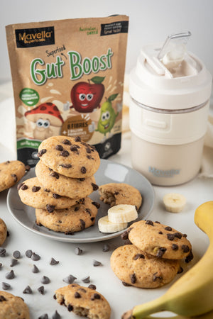 Banana Chocolate Chip Cookies