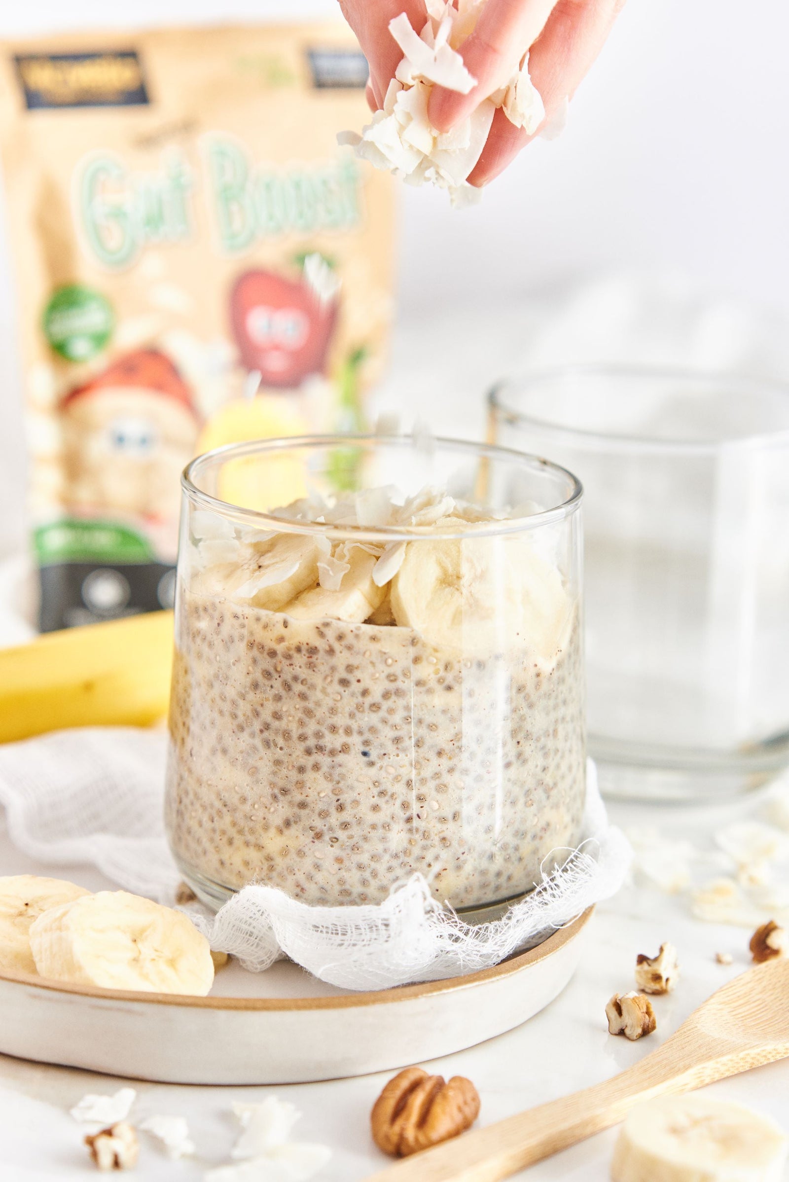 Banana Coconut Chia Pudding