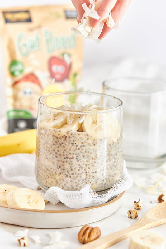 Banana Coconut Chia Pudding