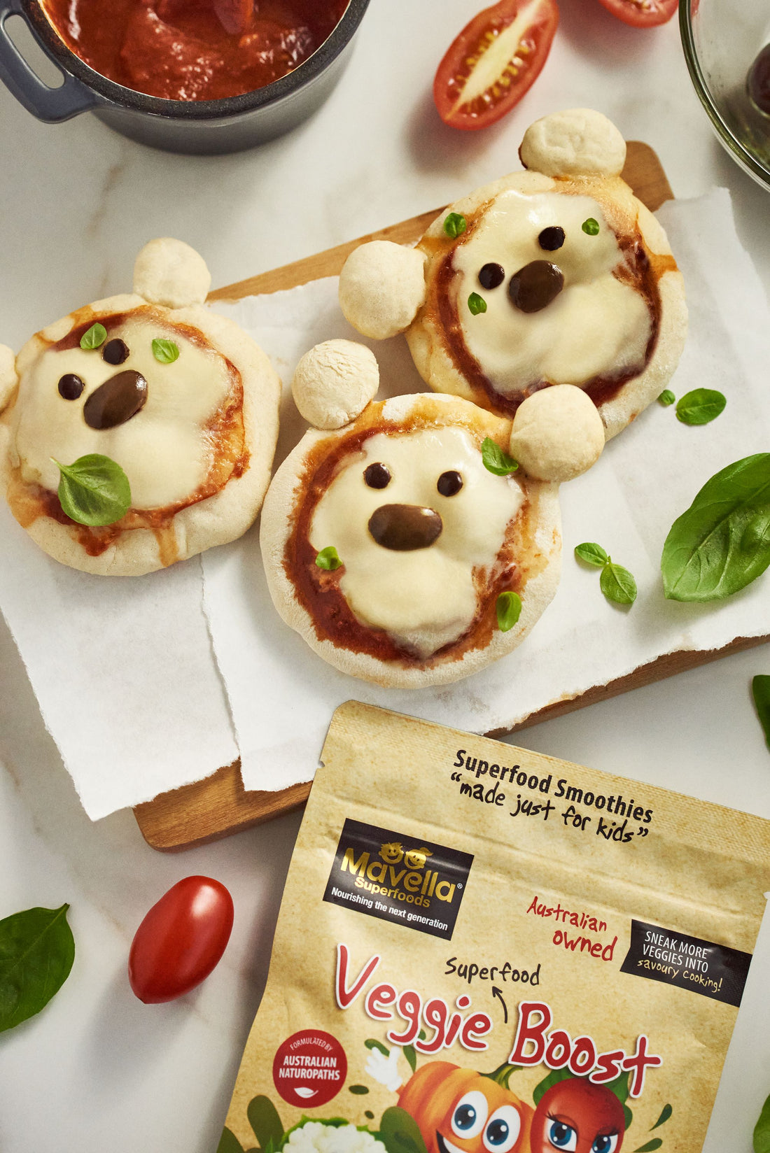 Bear Mini Pizzas