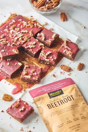 Beetroot Pecan Brownies