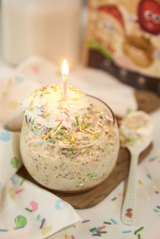 Birthday Overnight Oats
