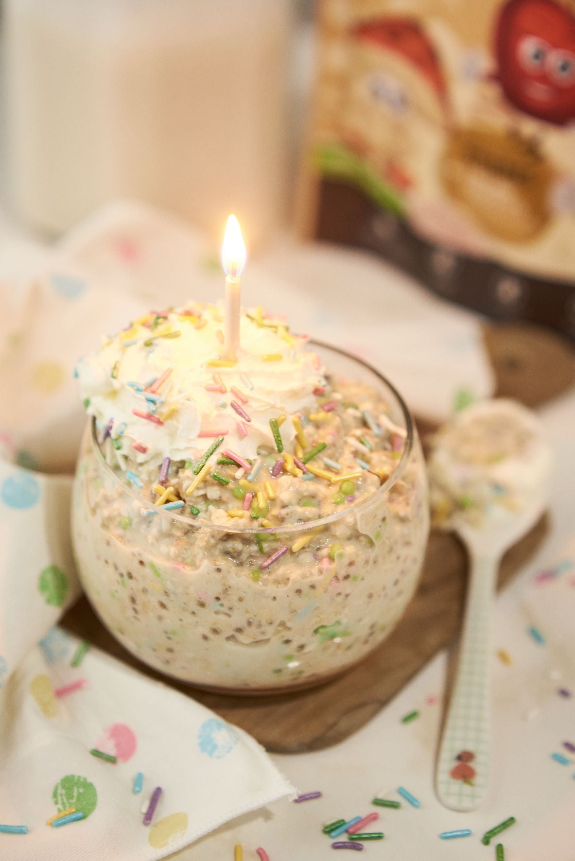 Birthday Overnight Oats