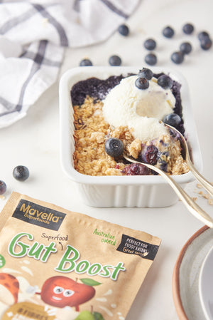 Blueberry Oat Cobbler