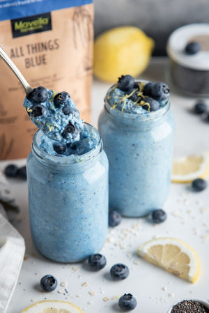 Blueberry Lemon Overnight Oats