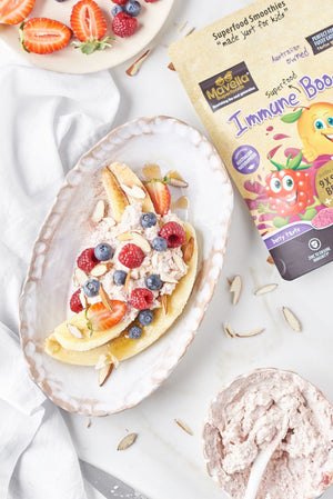 Breakfast Banana Split