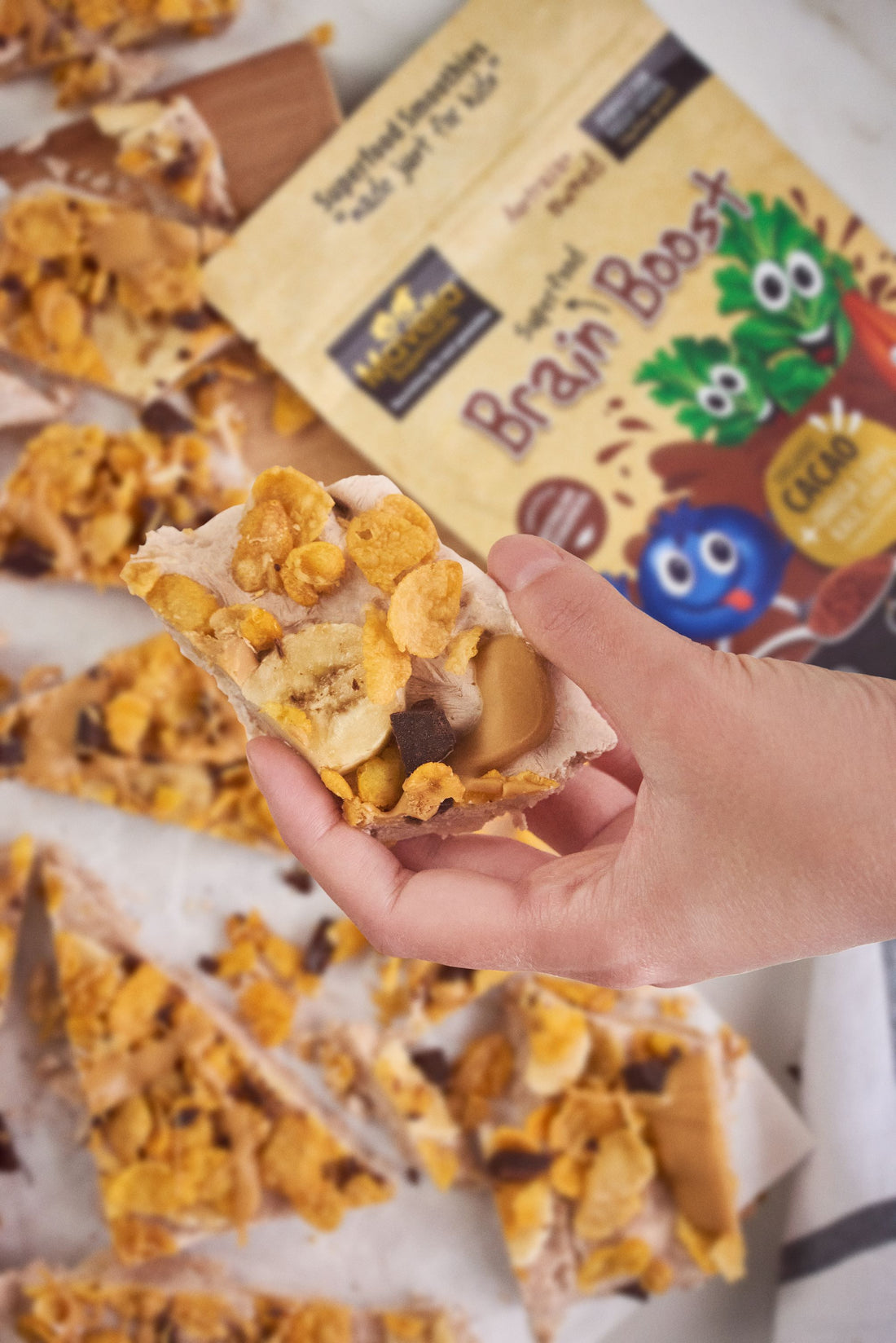 Breakfast Yoghurt Bark