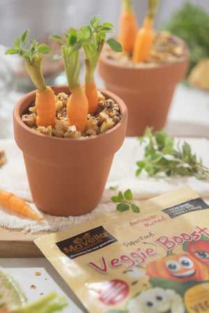 Brown Lentil Hummus Pots