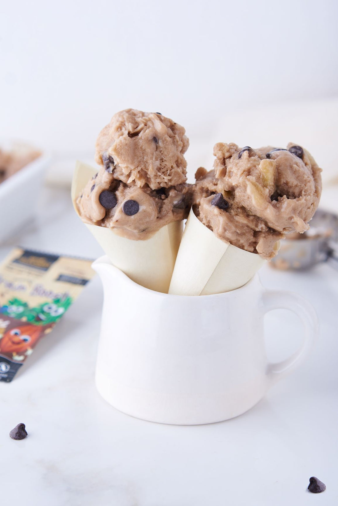 Choc Banana Peanut Ice Cream