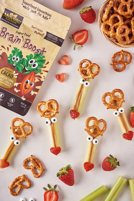 Celery Reindeer Sticks