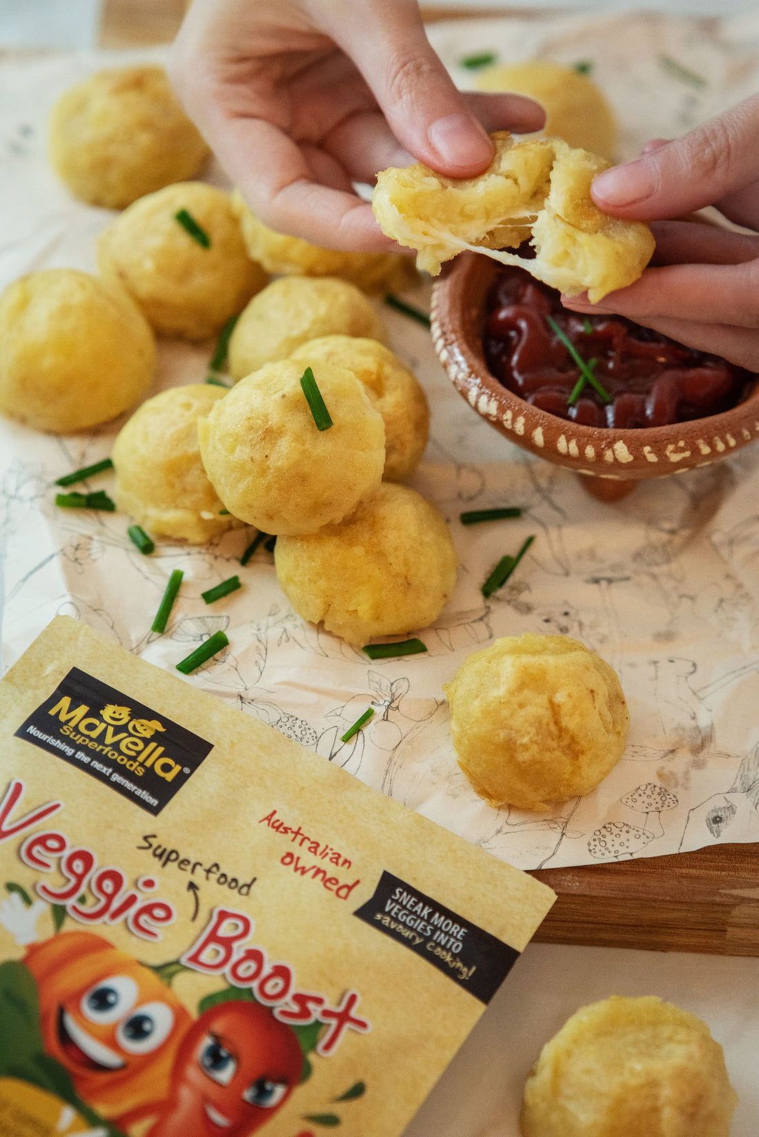 Cheesy Potato Balls