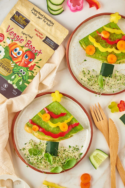 Christmas Tree Crepes