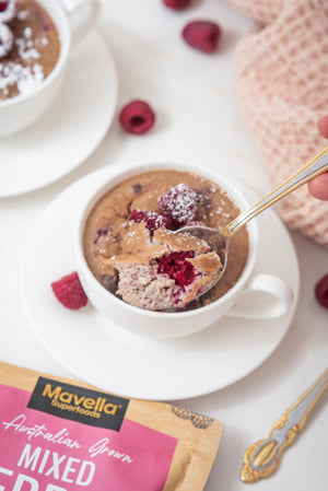 Cottage Cheese Berries Pudding