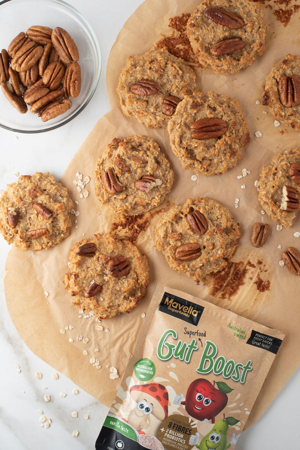 Cottage Cheese Cinnamon Pecan Cookies