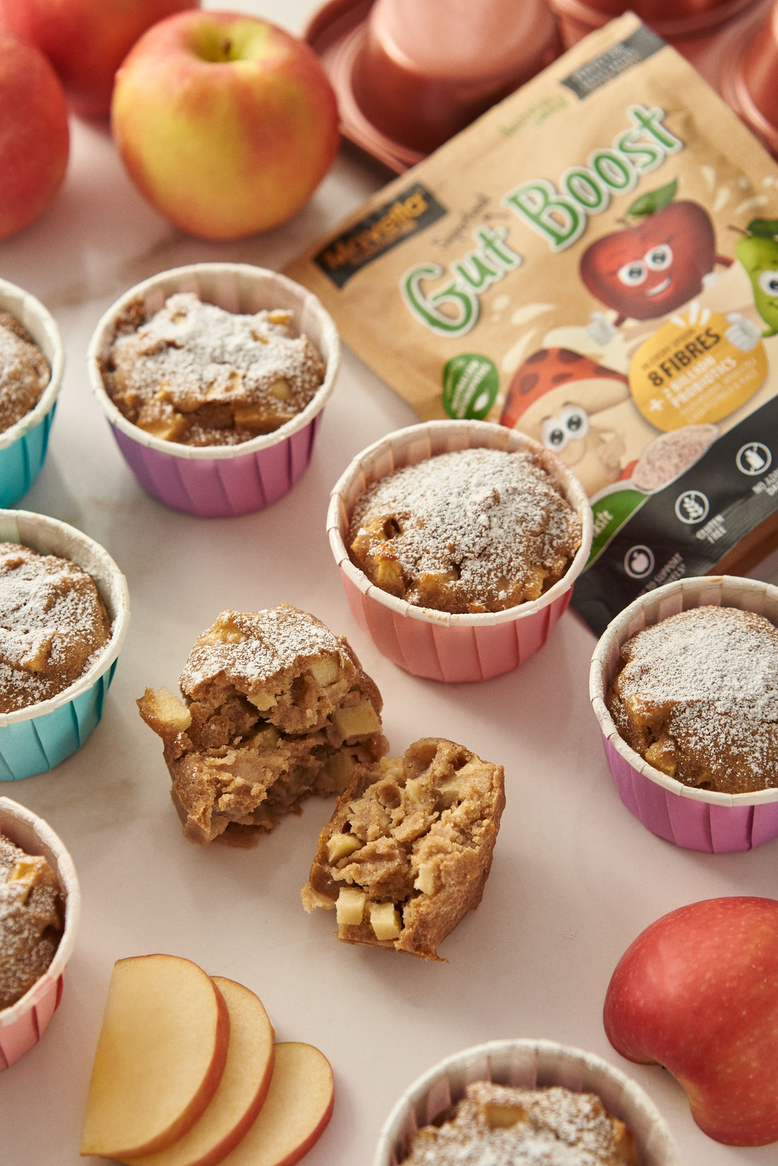 Diced Apple Muffins