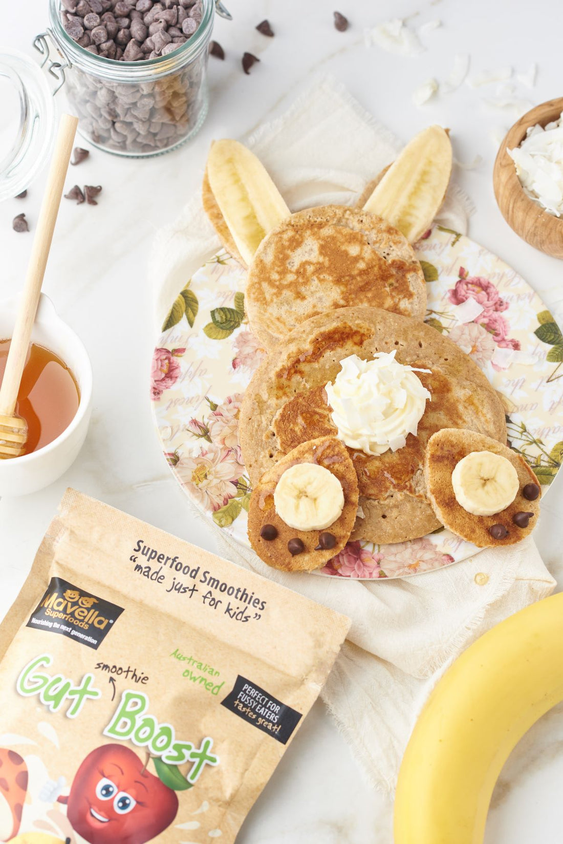 Fluffy Greek Yoghurt Pancakes