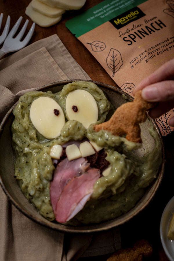 Ghostbuster’s Slimer Mashed Potatoes
