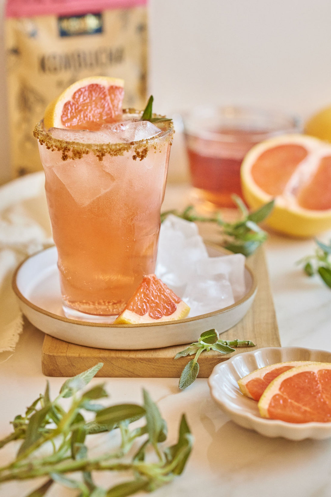 Grapefruit Sage Soda
