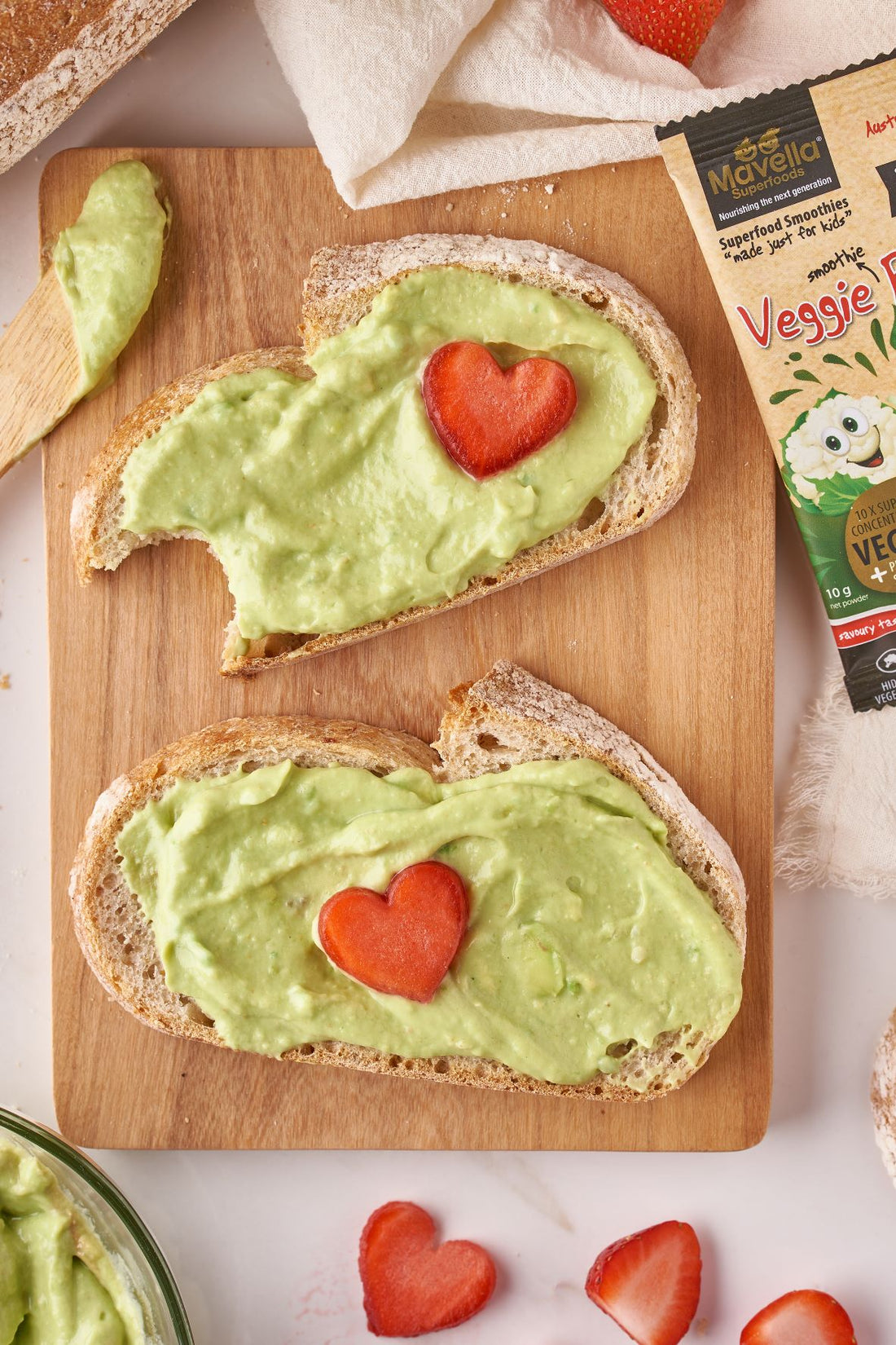 Grinch Avocado Toast