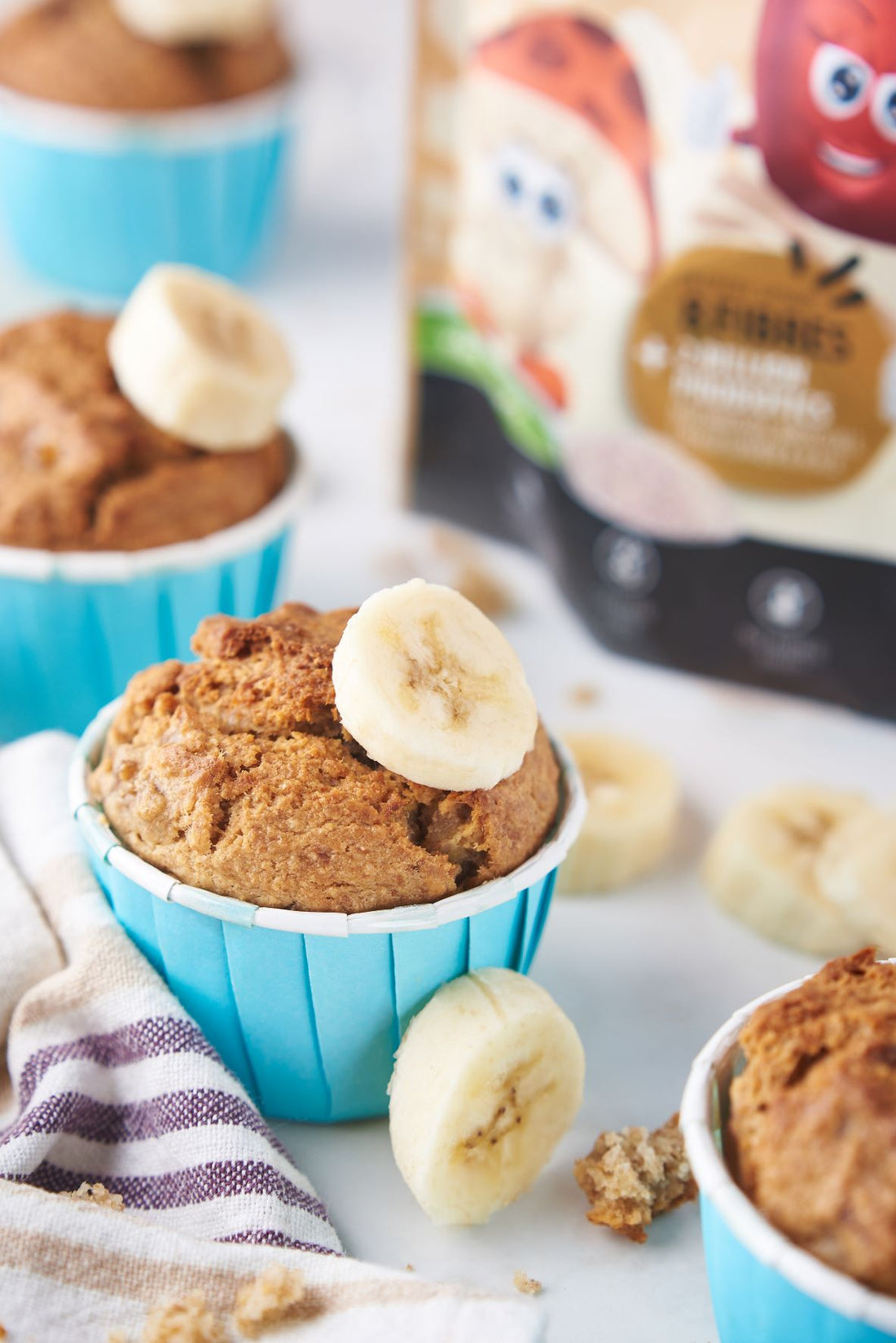 Healthy Banana Muffins