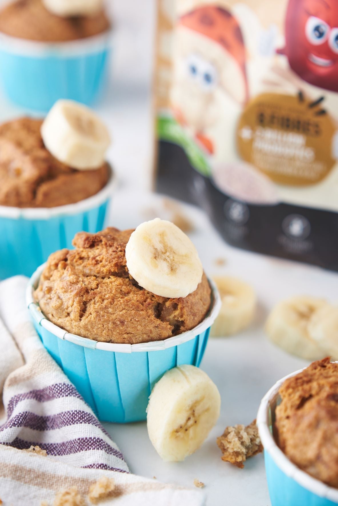 Healthy Banana Muffins