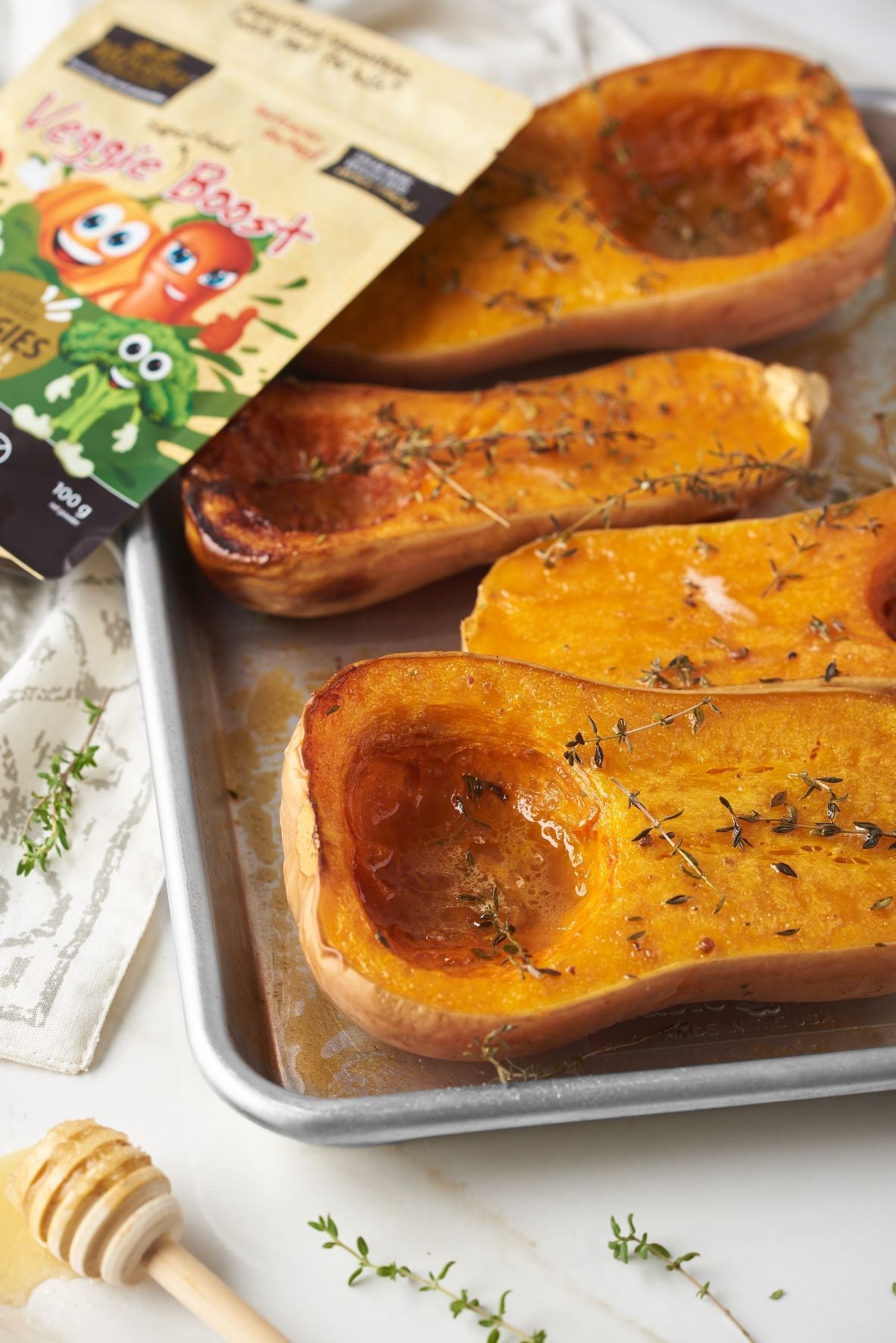 Honey-Butter Roasted  Butternut Squash