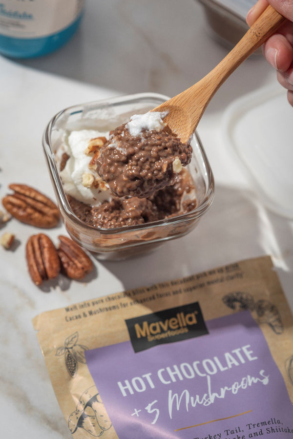 Hot Chocolate Chia Pudding