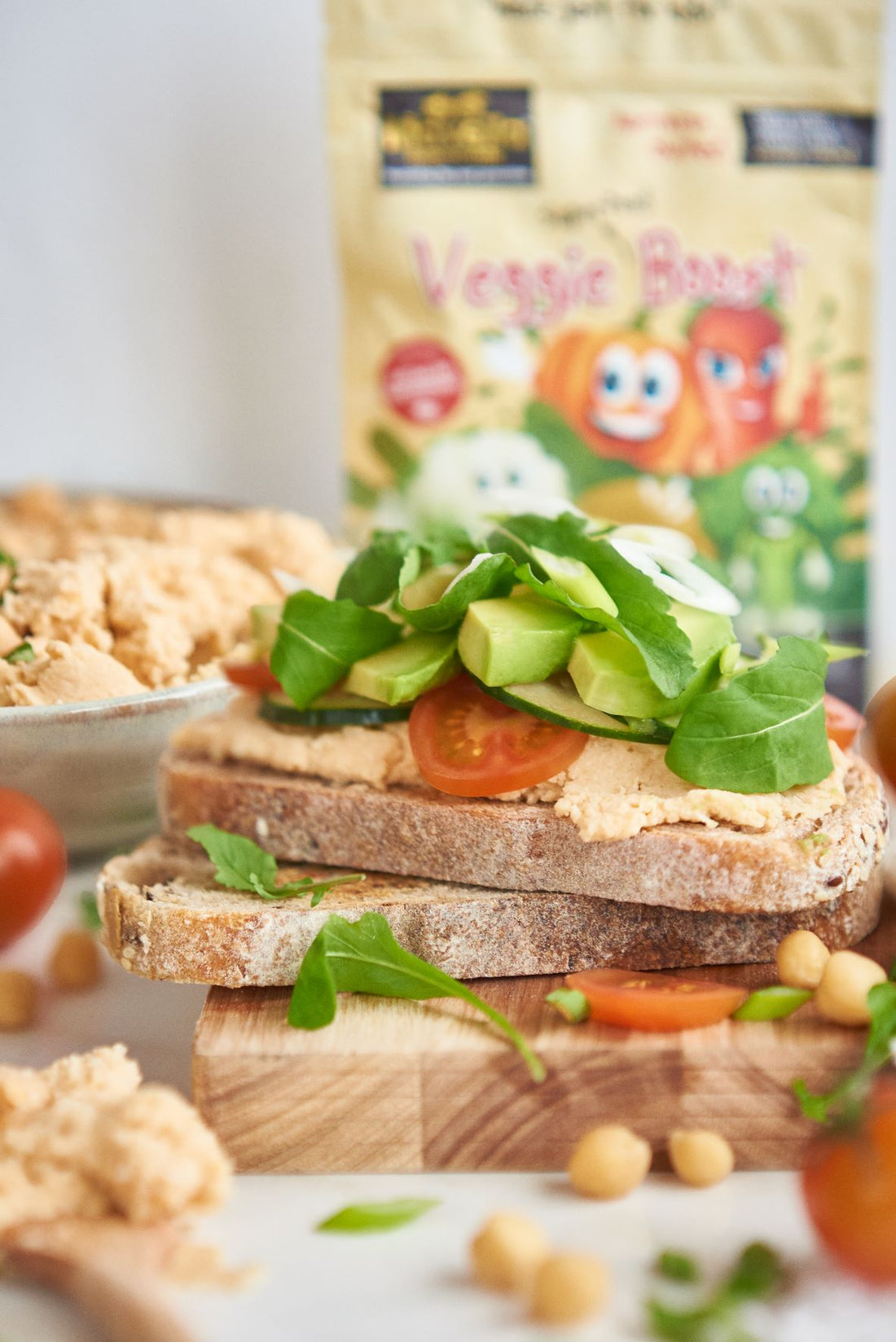 Hummus Veggie Sandwich