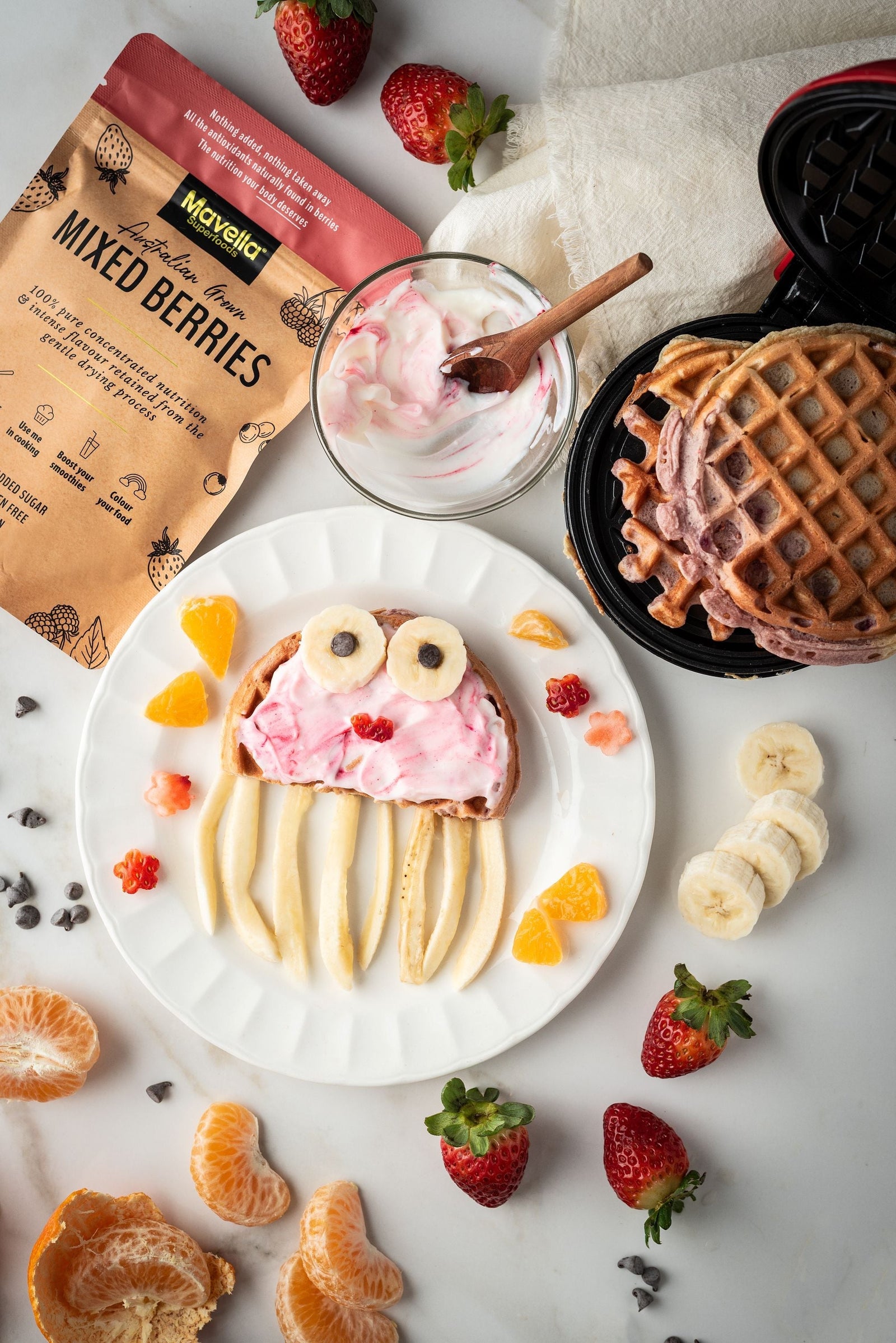 Jellyfish Waffles