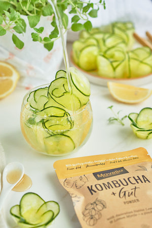 Kombucha Cucumber Flowers