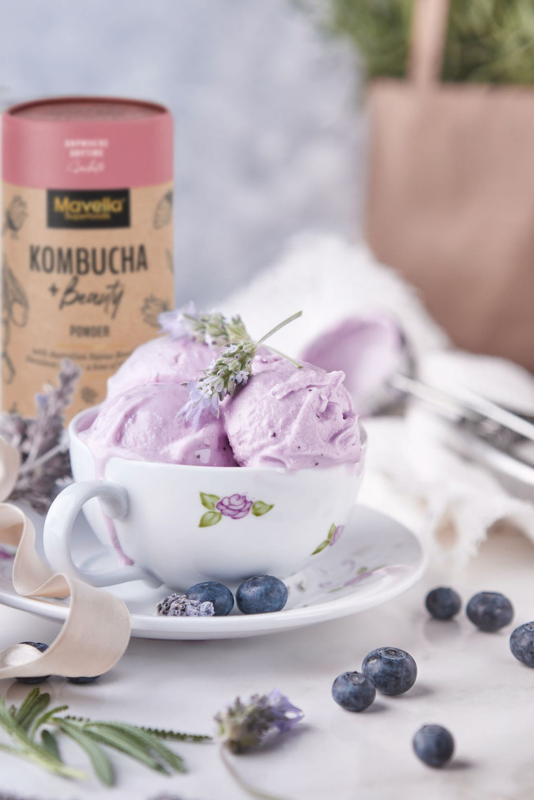 Lavender Ice Cream