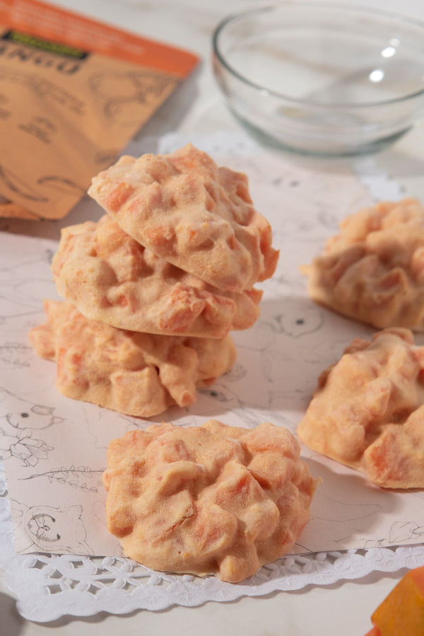 Mango-Papaya Yoghurt Bites