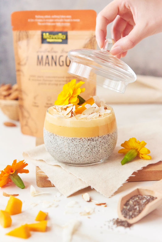 Mango Coconut Chia Pudding