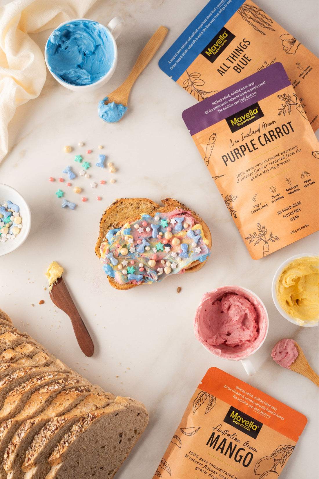 Mermaid Toast