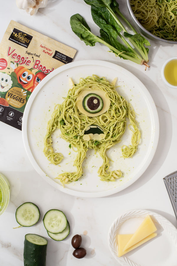 Mike Wazowski Spinach Pesto
