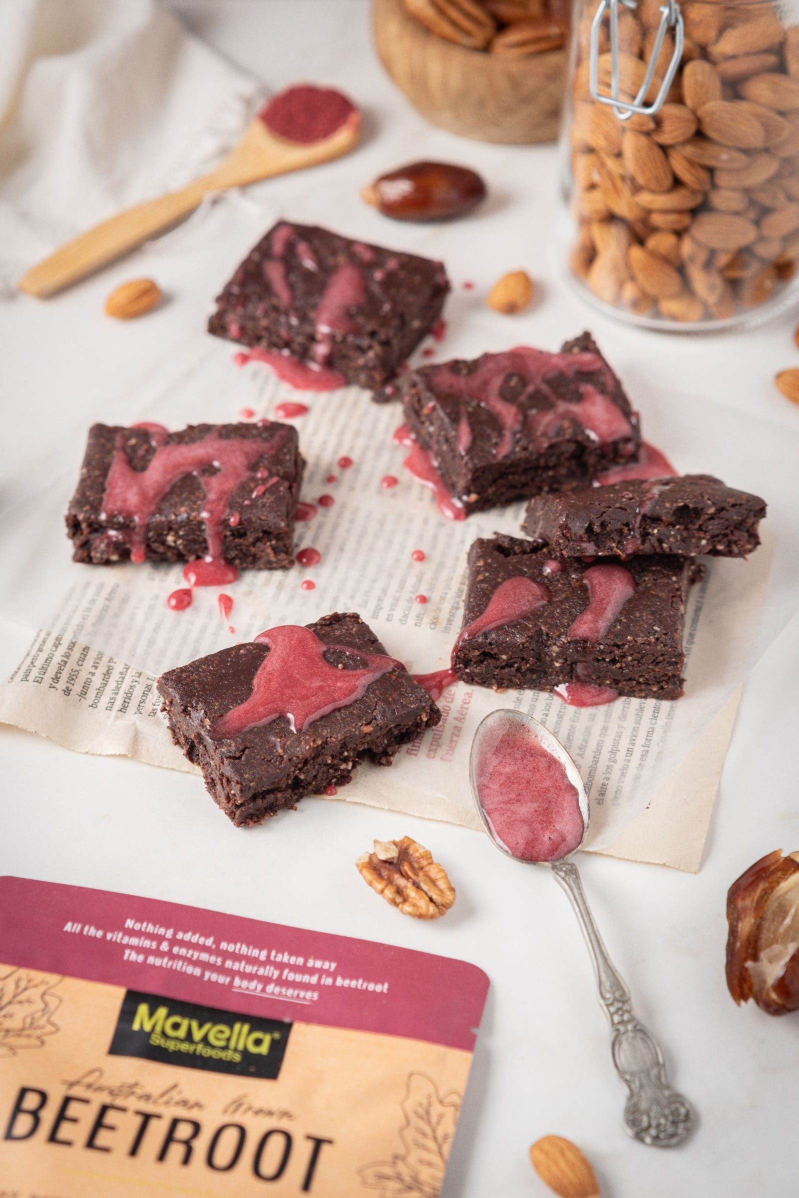 No-Bake Date Brownies