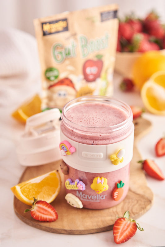 Orange-Berries Smoothie